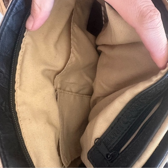 Stone Mountain Venus tote bag in black chino Stone & Co leather purse Tote - Picture 6 of 11